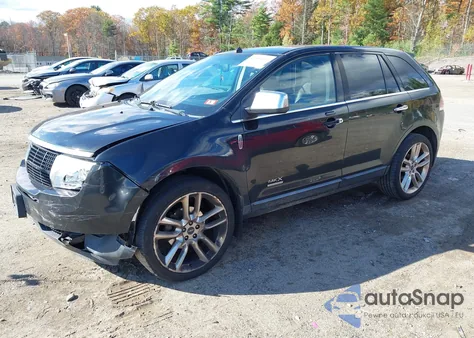 2010 Lincoln Mkx z USA, uszkodzony, nr VIN 2LMDJ8JC9ABJ30056